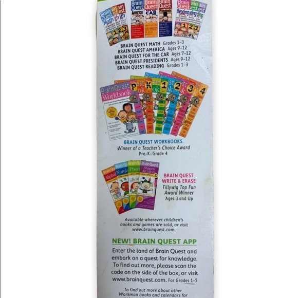 My first Brain quest Deck one - Picture 4 of 5